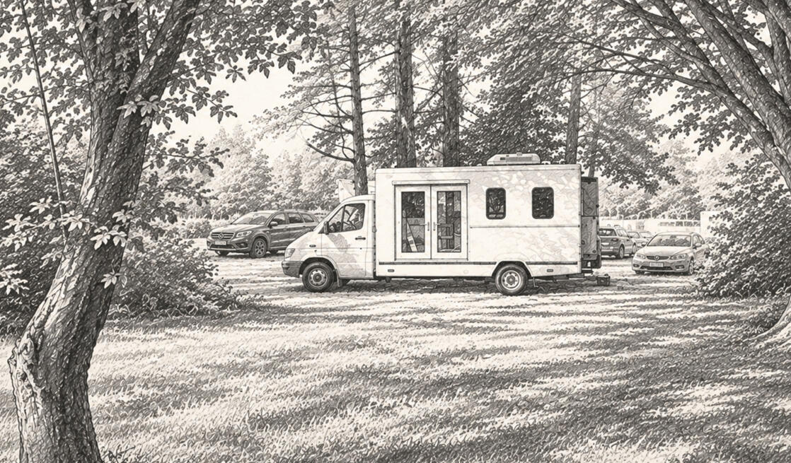 The Music Therapy Van A picture of the music therapy van